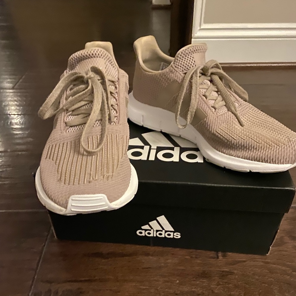 Almost like new. Only worn inside .